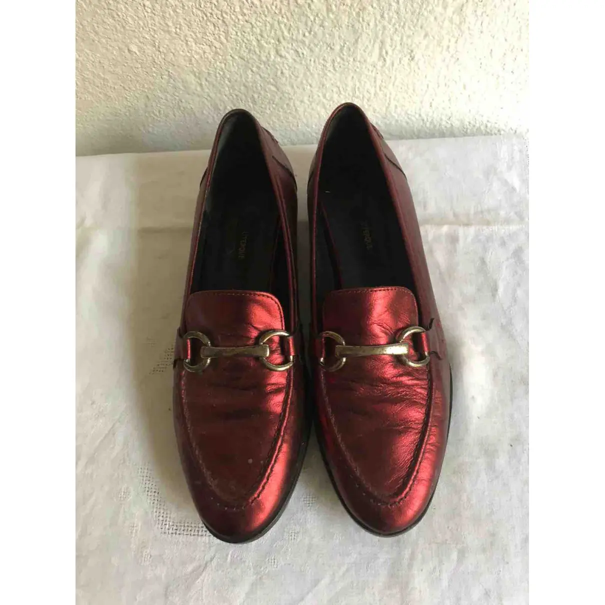Buy Uterque Leather flats online