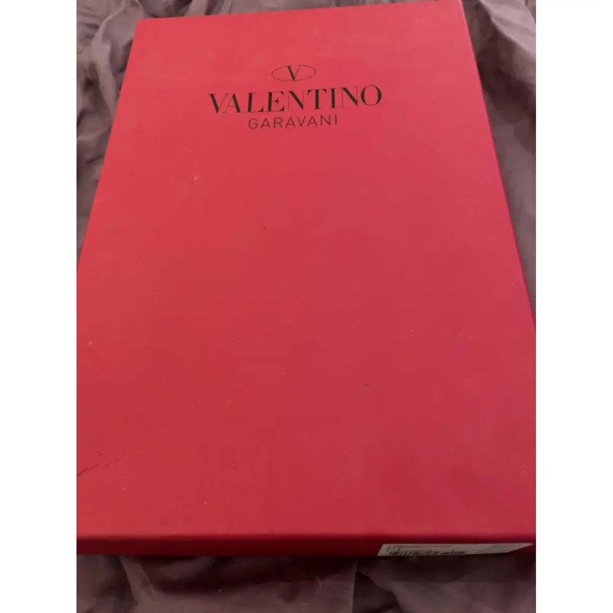 Leather clutch bag Valentino Garavani