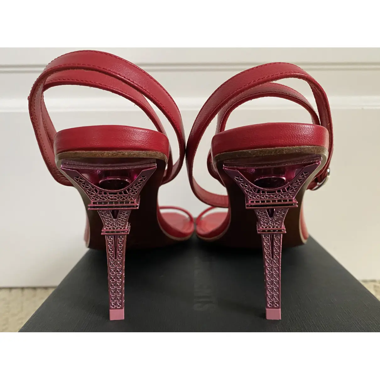 Leather heels Vetements