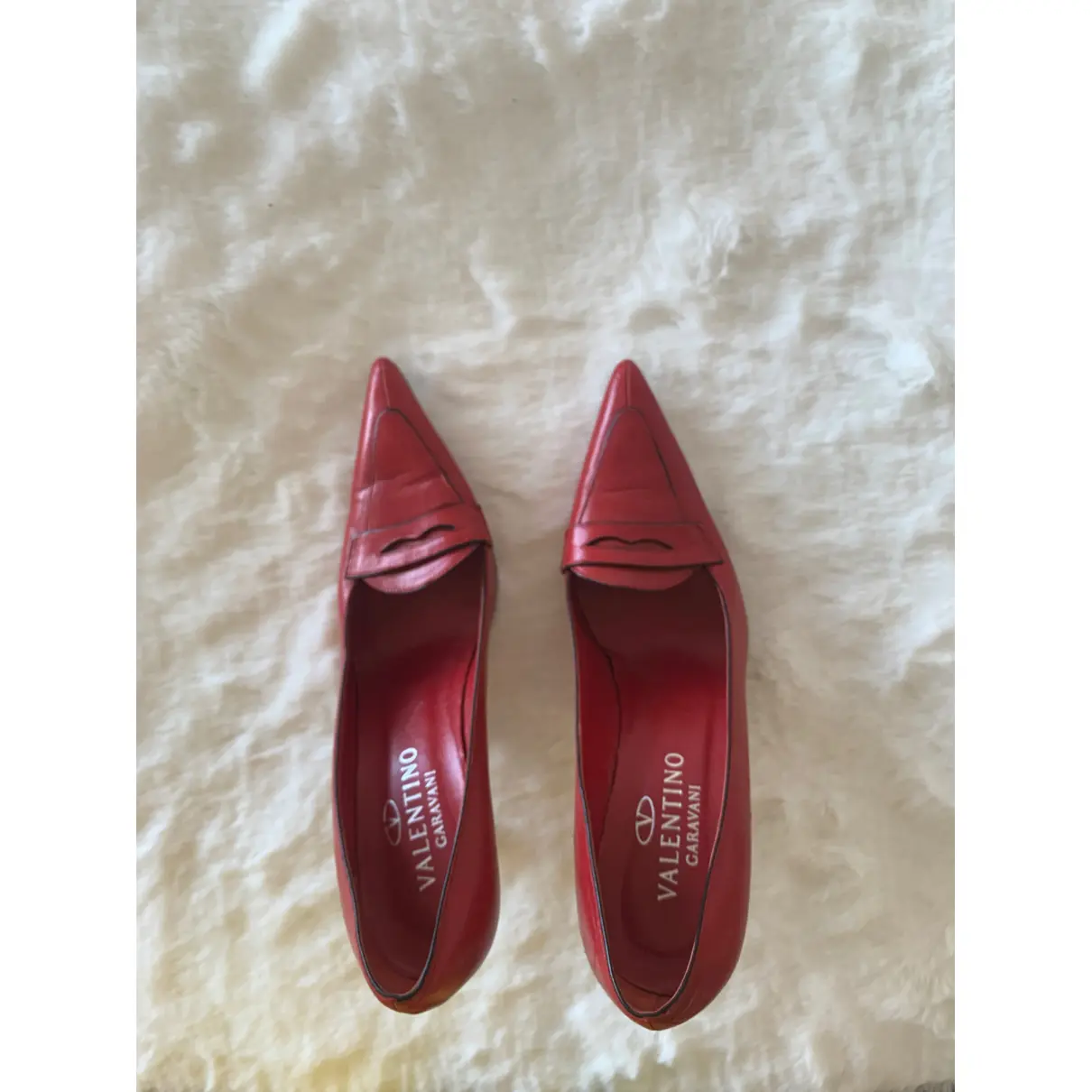 Buy Valentino Garavani VLTN leather heels online