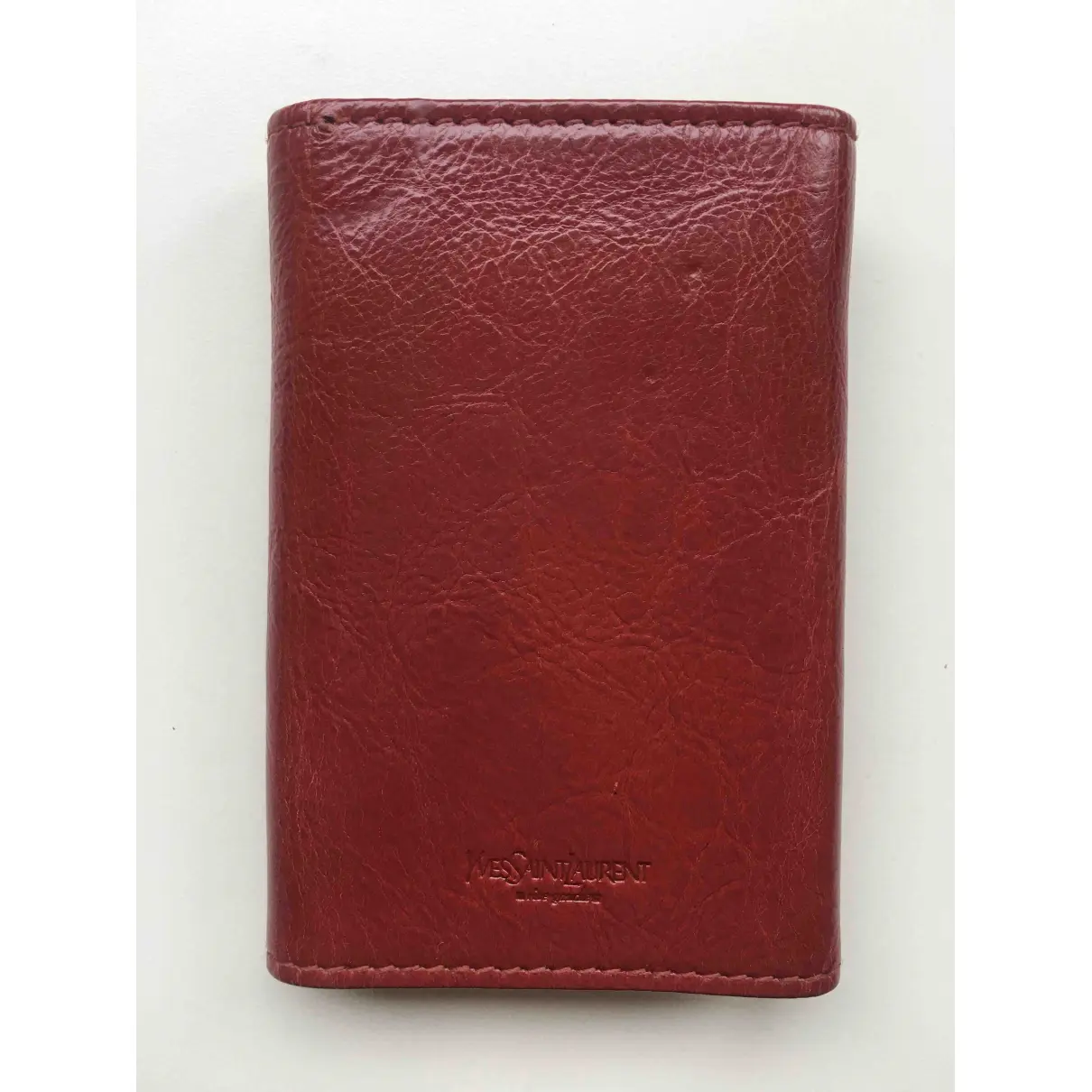 Buy Yves Saint Laurent Leather card wallet online