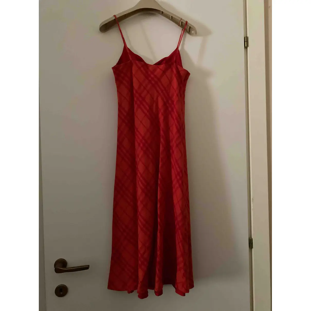 Buy Burberry Linen mid-length dress online