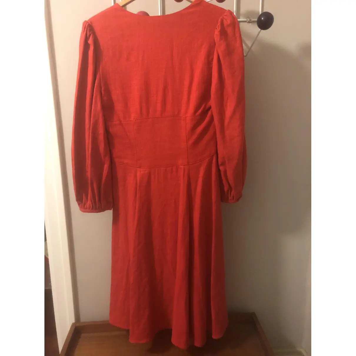 Buy Staud Linen mid-length dress online