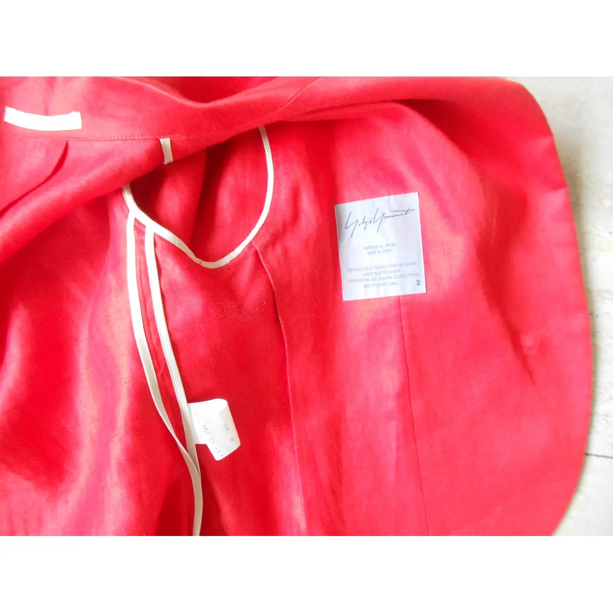 Buy Yohji Yamamoto Linen short vest online - Vintage