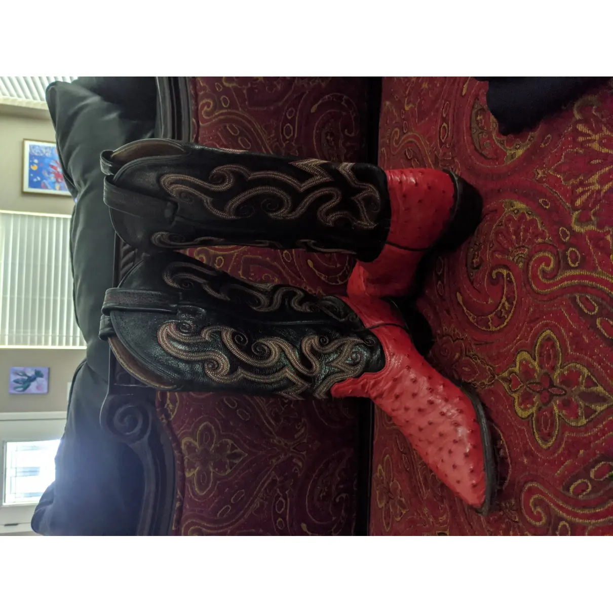 Buy Tony Lama Ostrich cowboy boots online