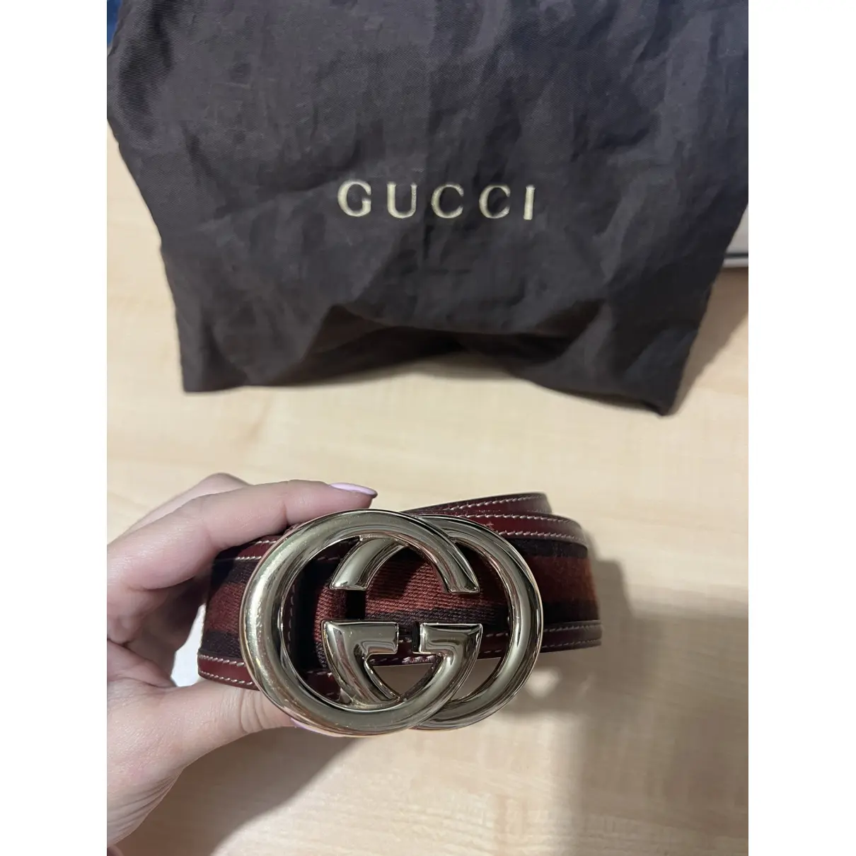 Buy Gucci GG Buckle belt online