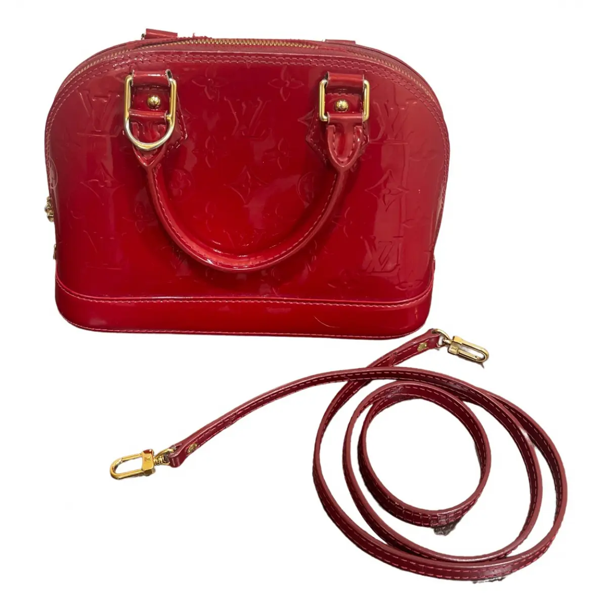 Alma BB patent leather handbag Louis Vuitton - Vintage