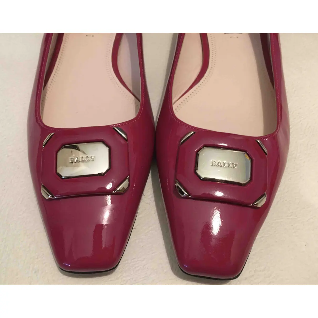 Patent leather ballet flats Bally