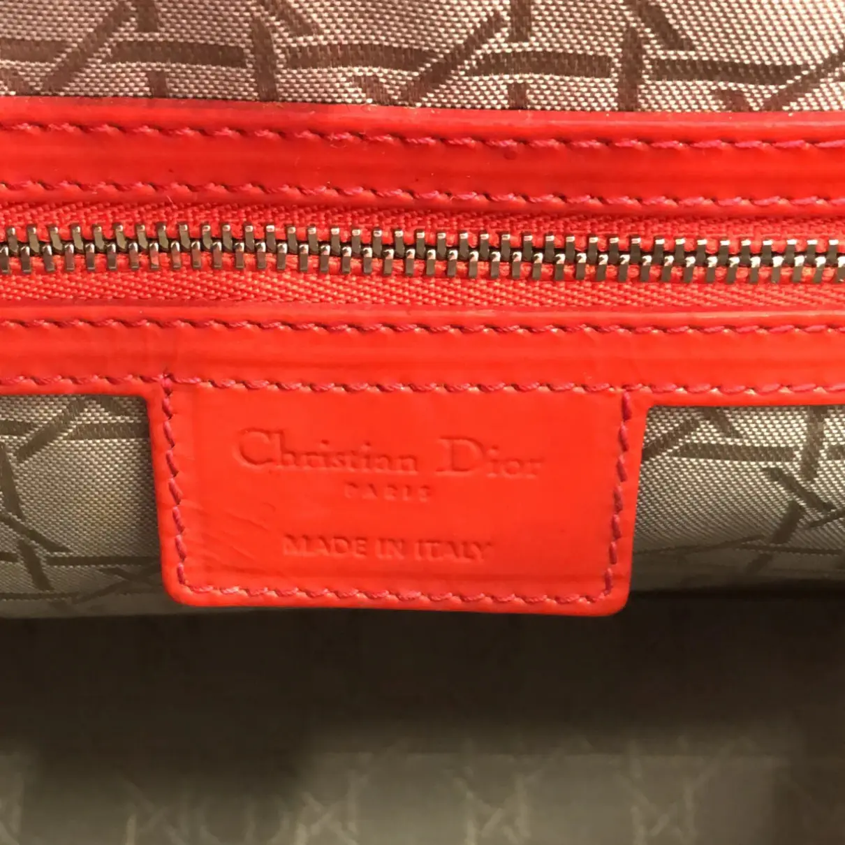 Patent leather handbag Christian Dior
