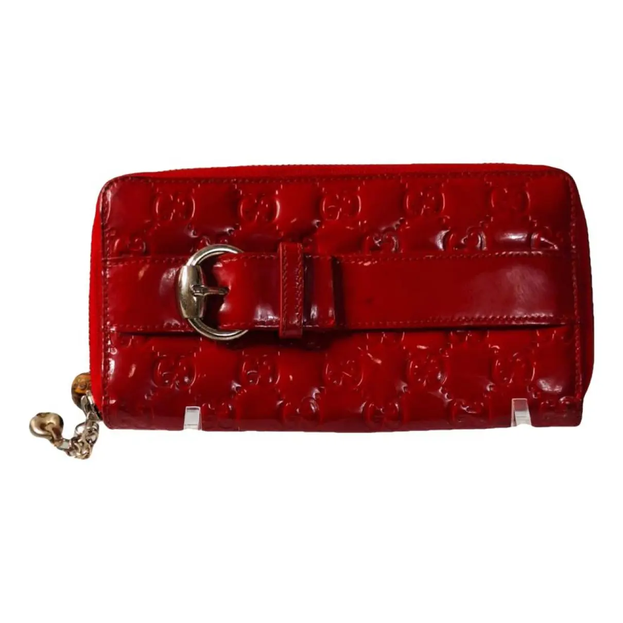 Continental patent leather wallet