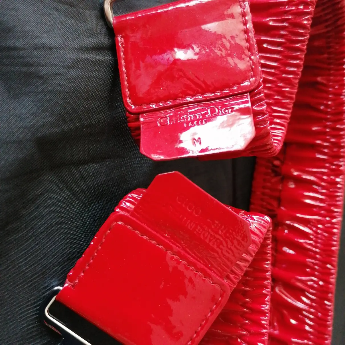 Diorquake patent leather belt Dior