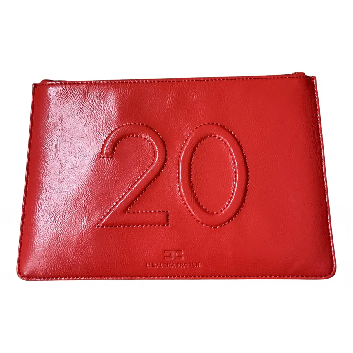 Patent leather clutch bag Elisabetta Franchi