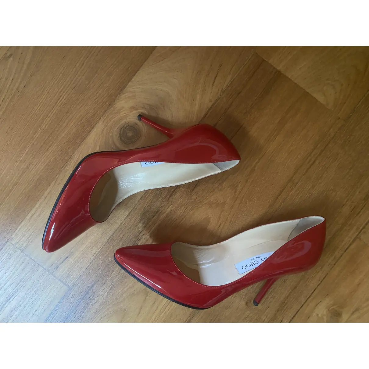 Buy Jimmy Choo Esme patent leather heels online