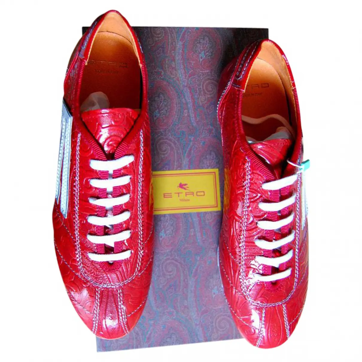 Buy Etro Patent leather trainers online