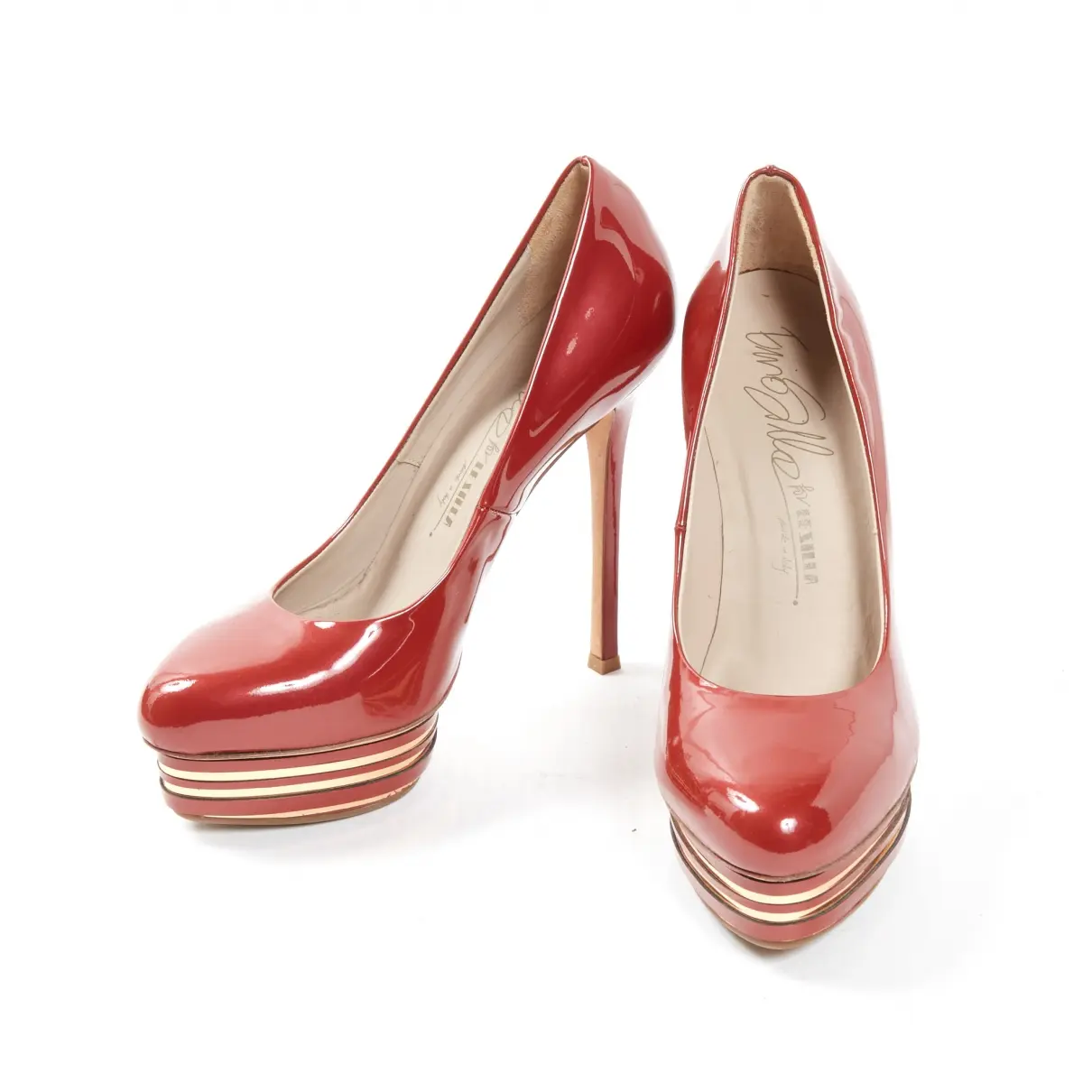 Le Silla Patent leather heels for sale