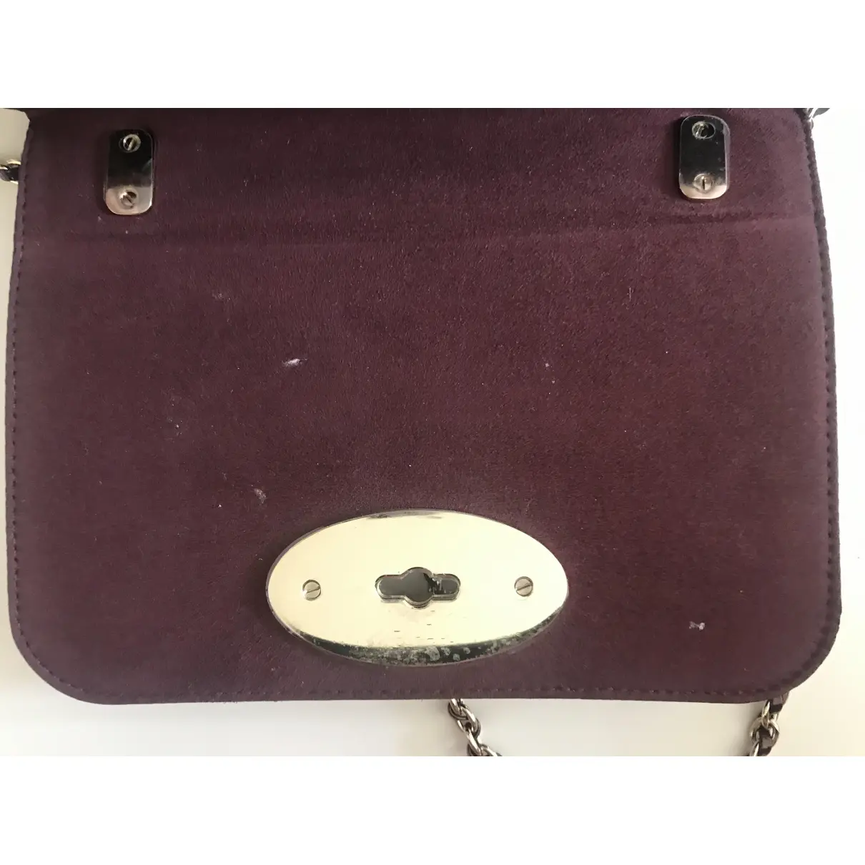 Lily patent leather handbag Mulberry