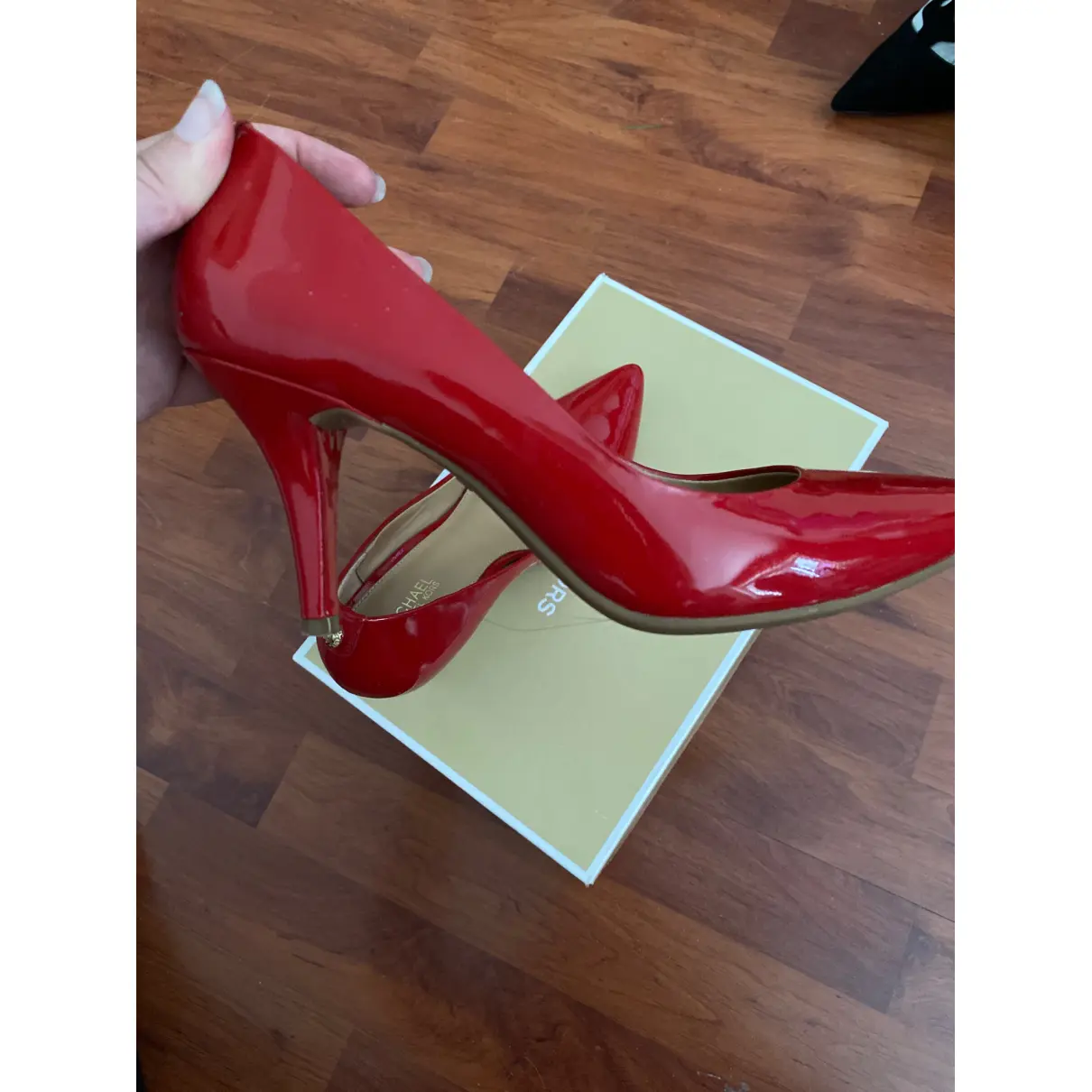 Patent leather heels Michael Kors
