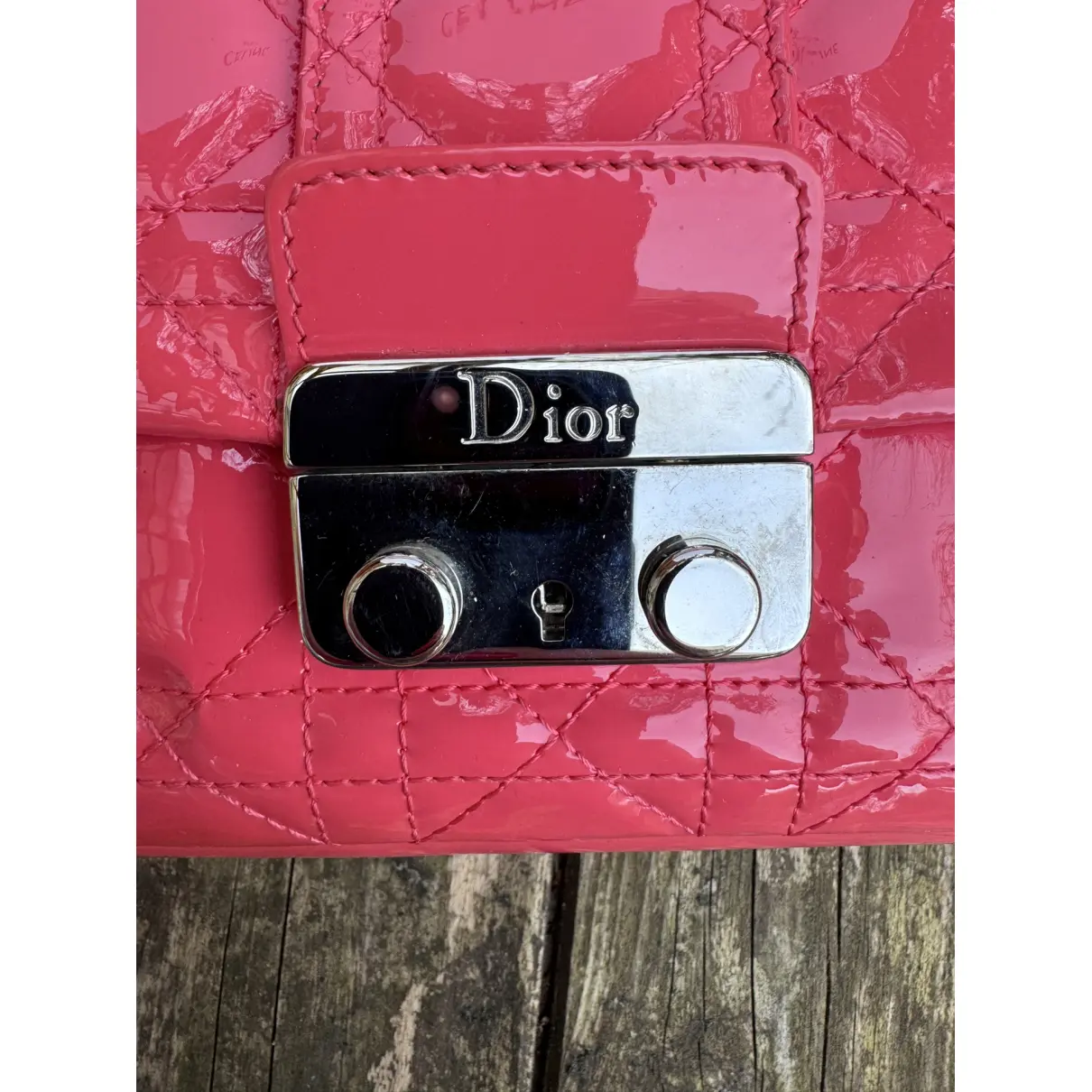 Buy Dior Miss Dior patent leather mini bag online