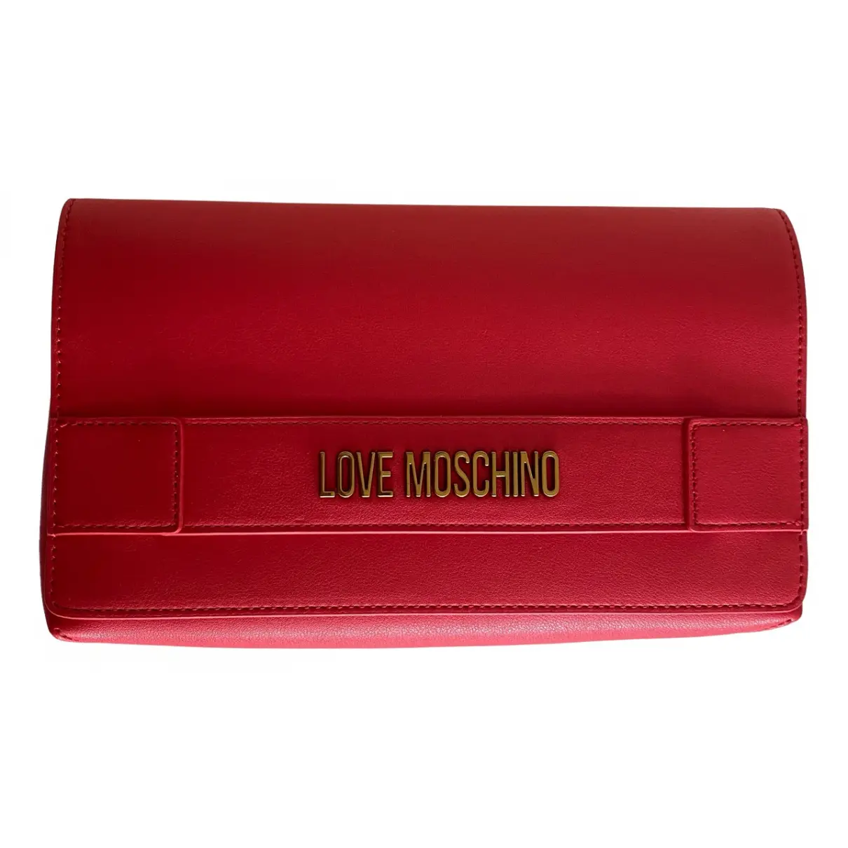 Patent leather crossbody bag Moschino Love