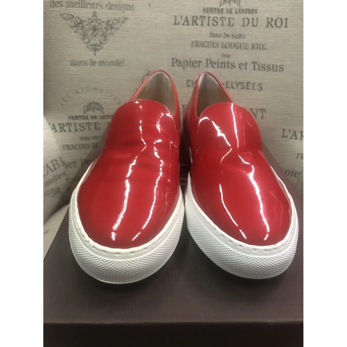 Patent leather trainers Rodo
