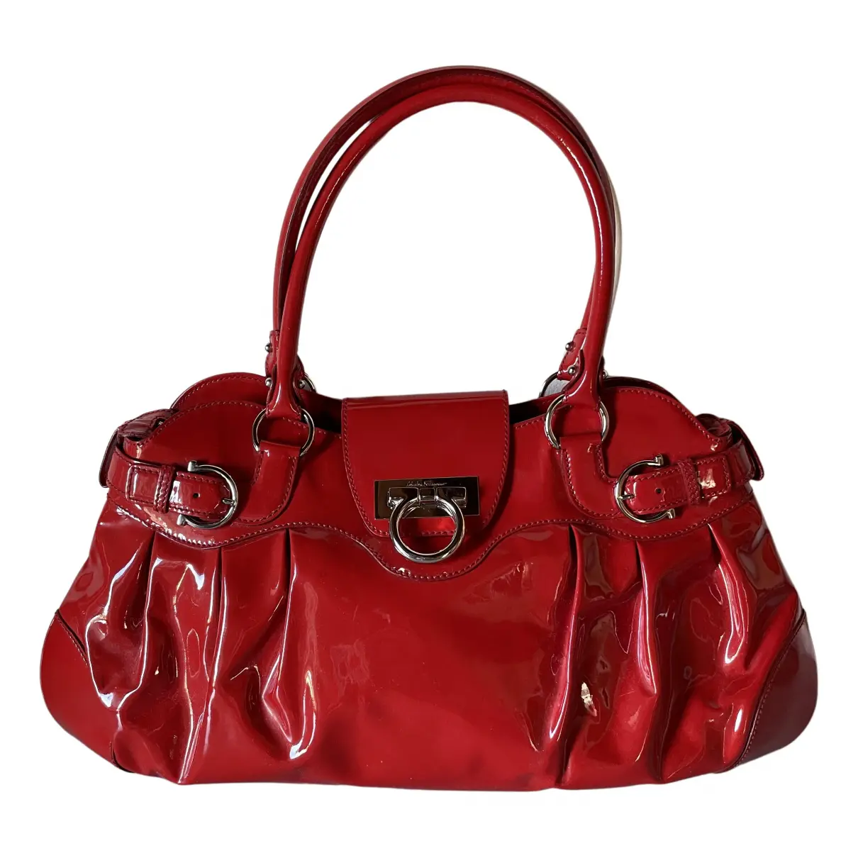 Patent leather handbag Salvatore Ferragamo