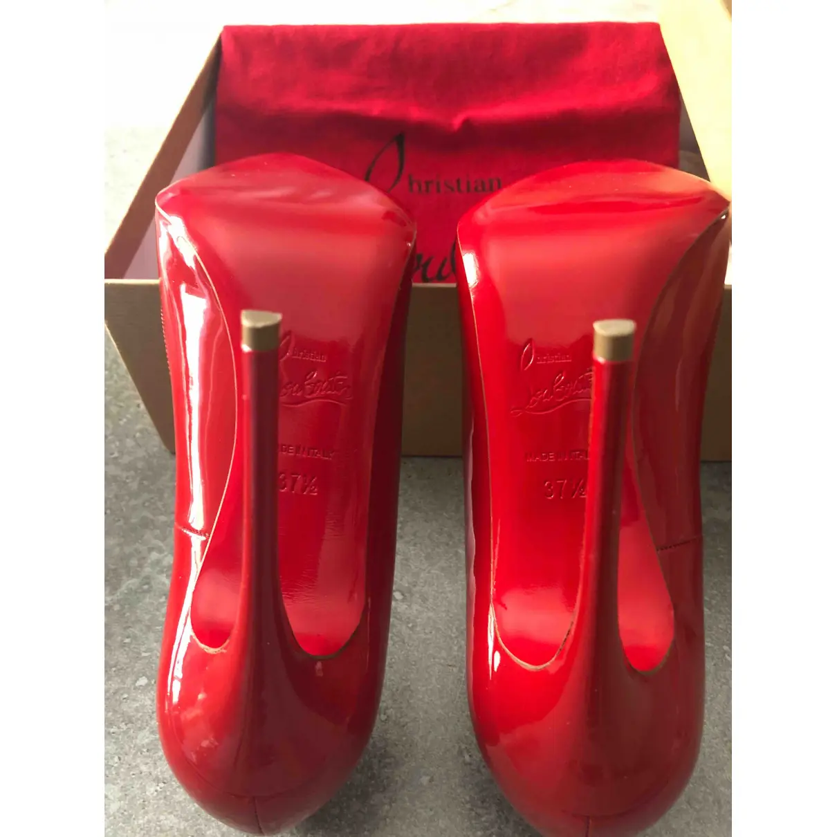 So Kate  patent leather heels Christian Louboutin