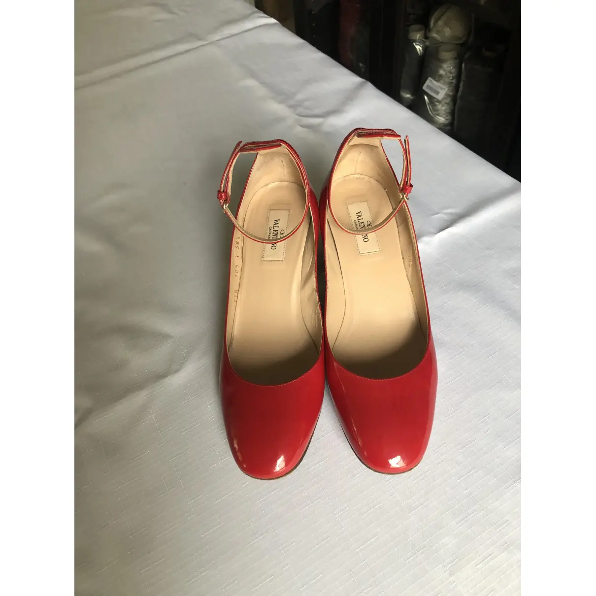 Buy Valentino Garavani Tango patent leather heels online