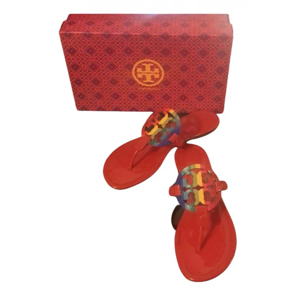 Patent leather sandal Tory Burch