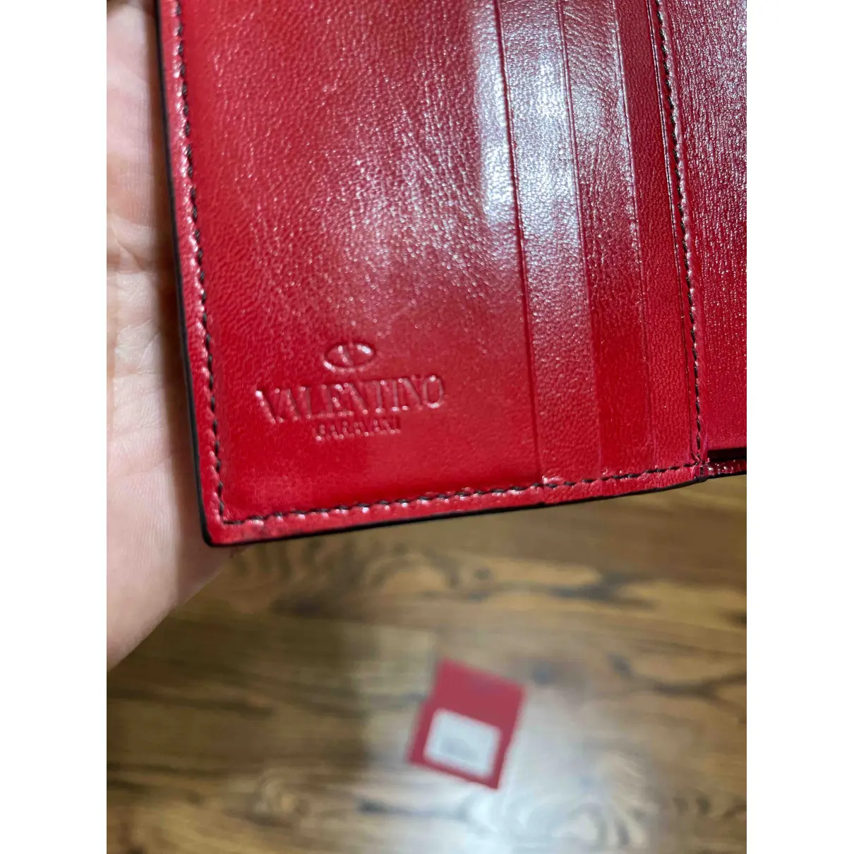Patent leather wallet Valentino Garavani