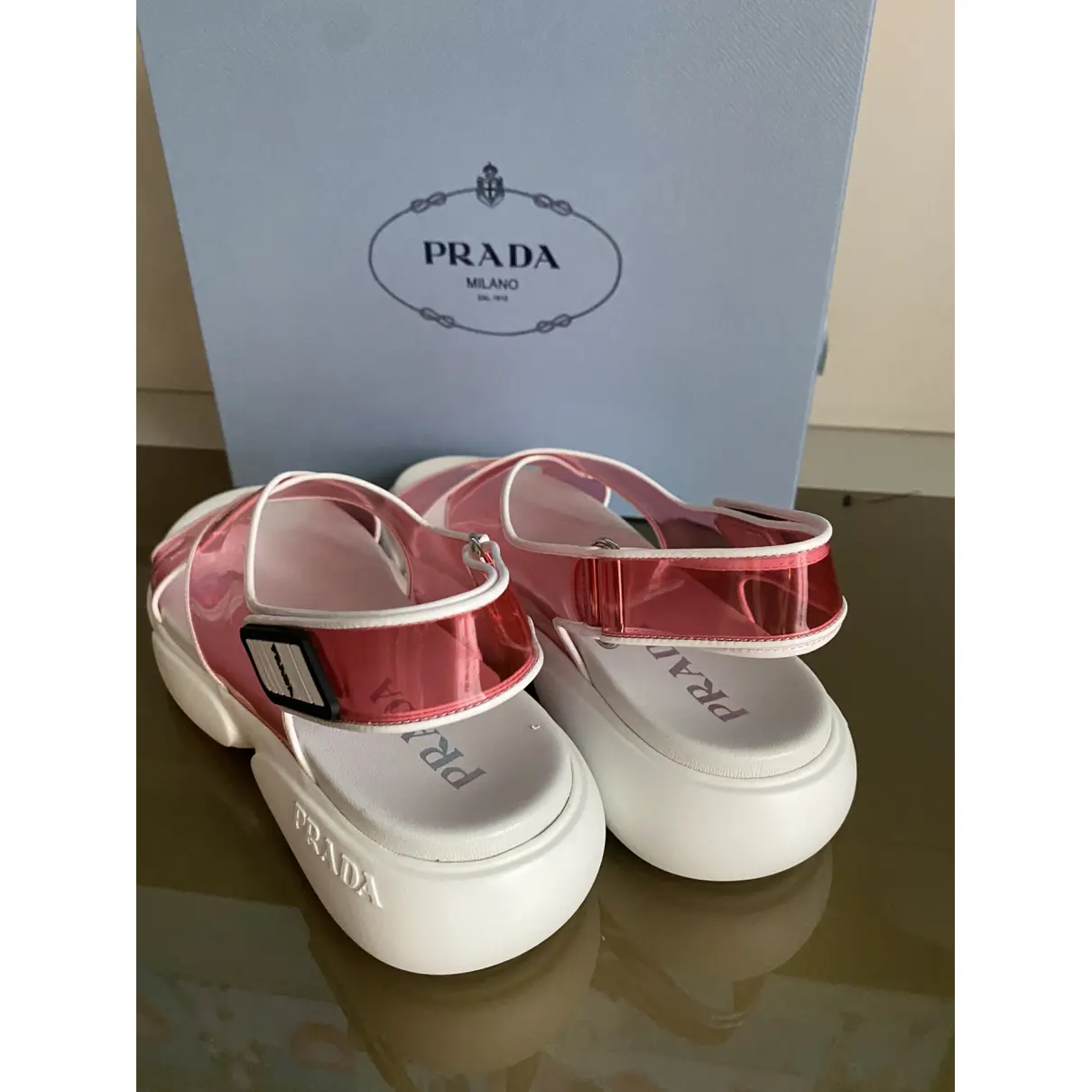 Buy Prada Cloudbust sandals online