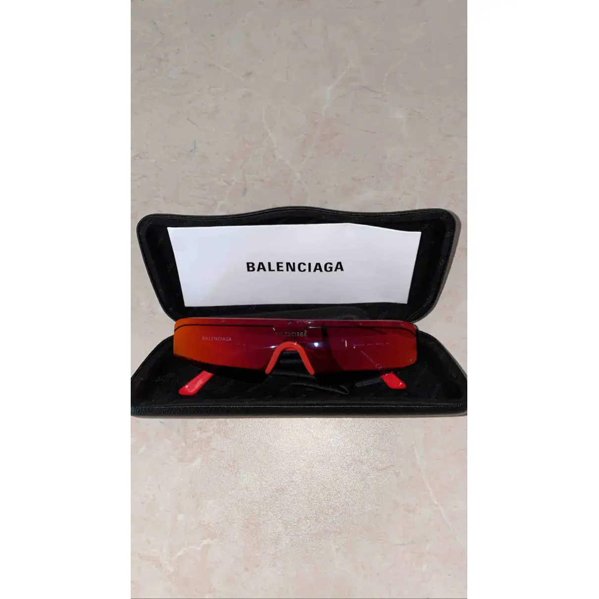 Buy Balenciaga Ski Rectangle sunglasses online