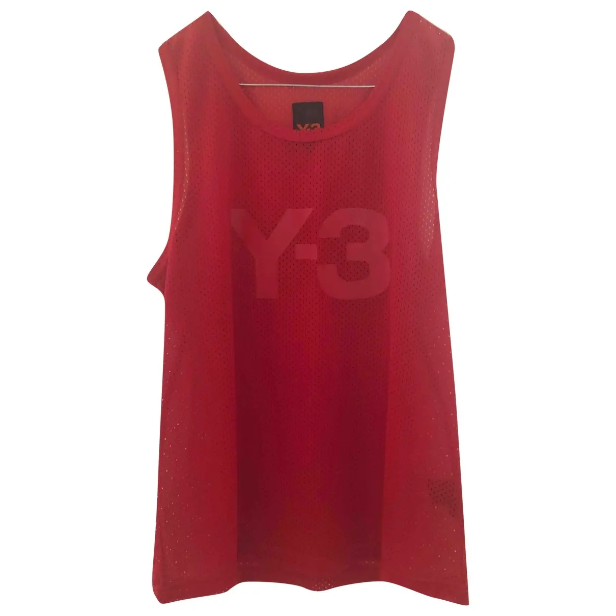 Red Polyester T-shirt Y-3