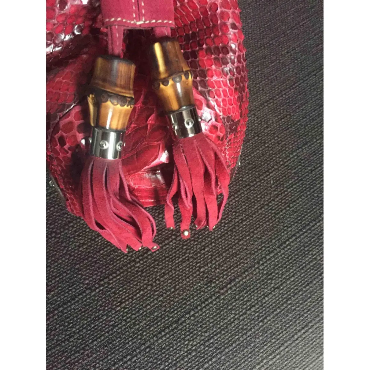 Python handbag Gucci