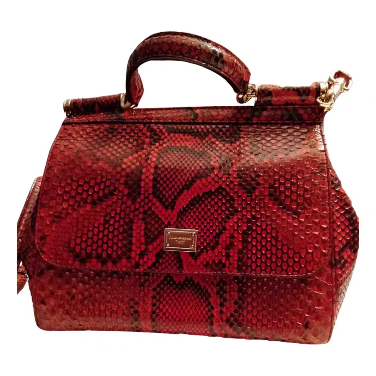 Sicily python crossbody bag Dolce & Gabbana