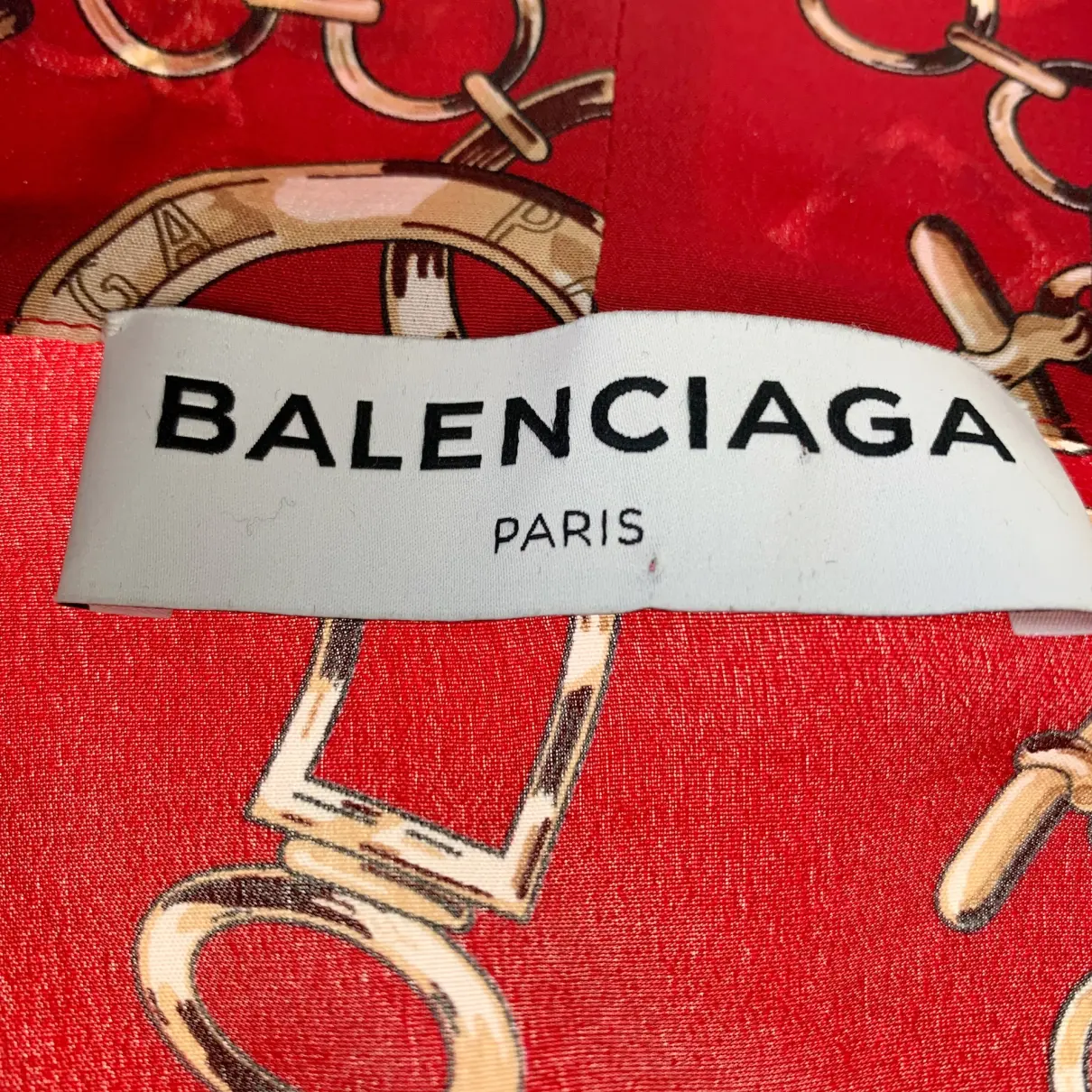 Silk blouse Balenciaga