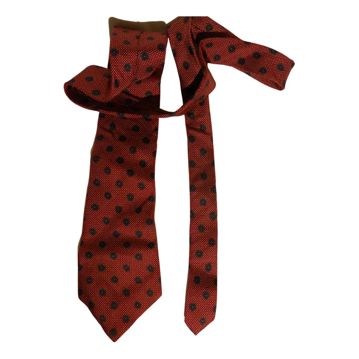 Silk tie Dior Homme - Vintage