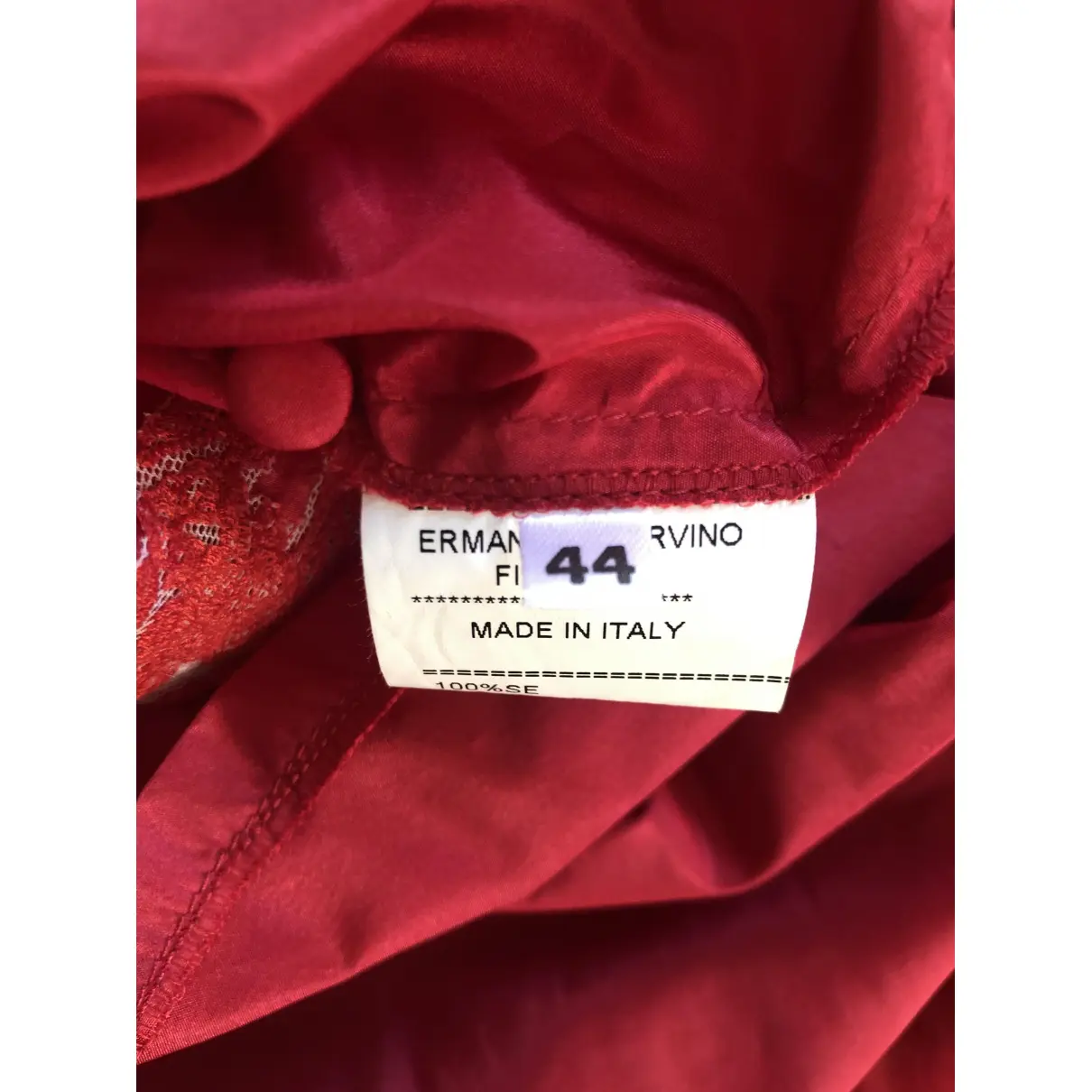 Buy Ermanno Scervino Silk mid-length dress online