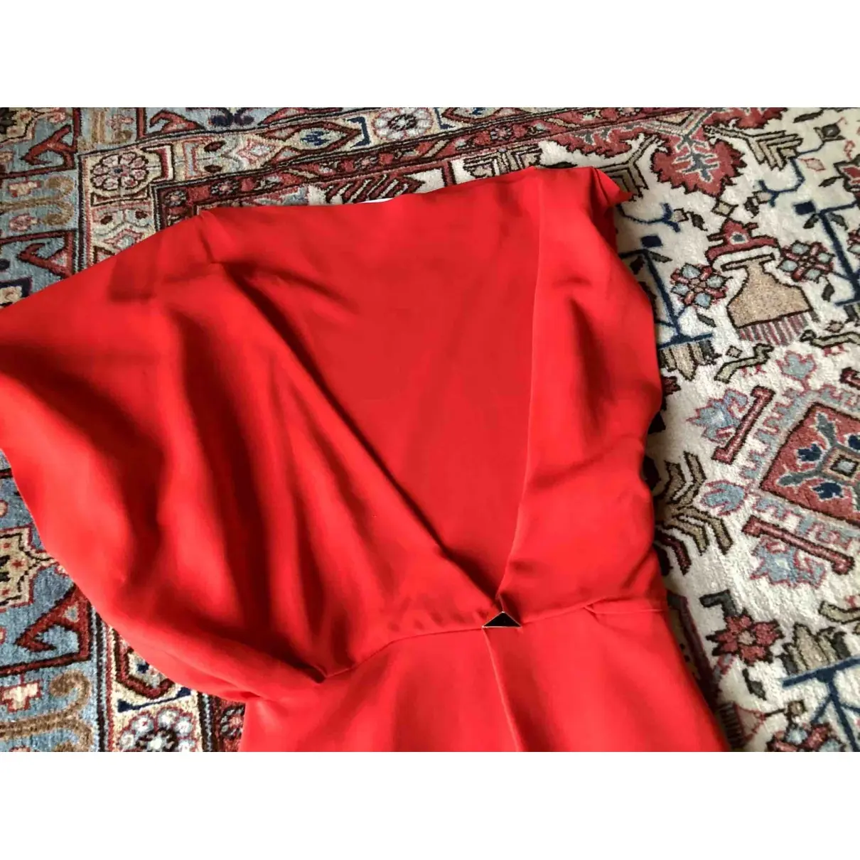 Buy Fendi Silk mid-length dress online