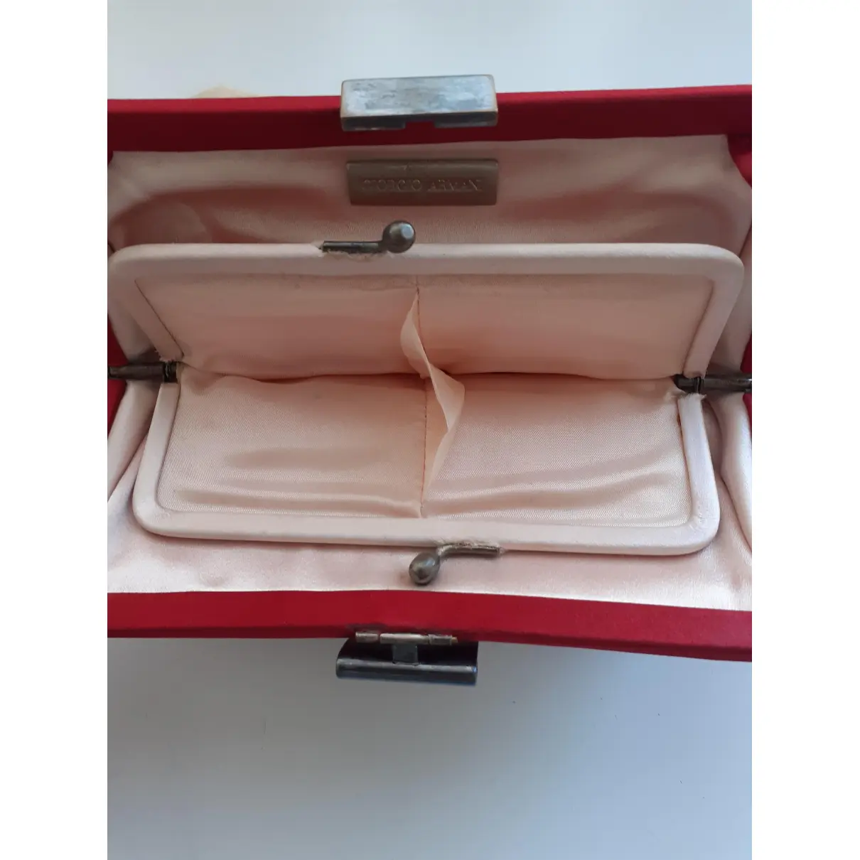 Silk handbag Giorgio Armani