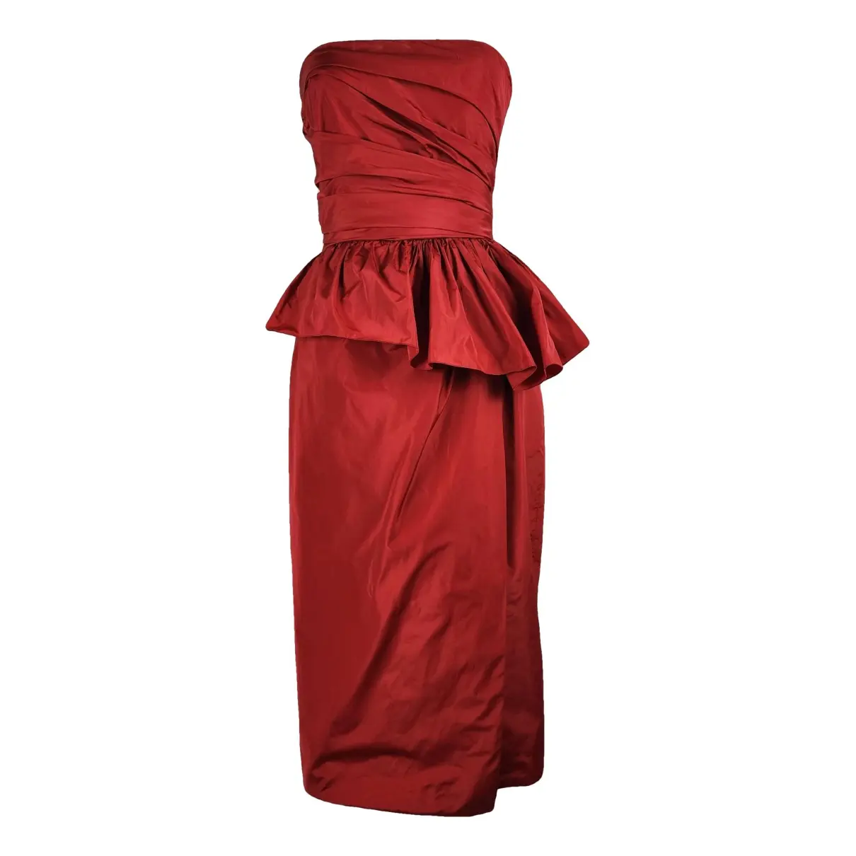 Max Mara Atelier silk mid-length dress