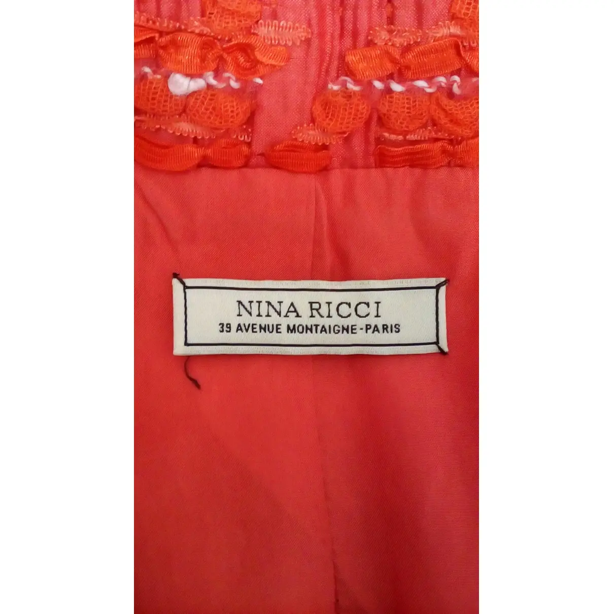 Silk coat Nina Ricci