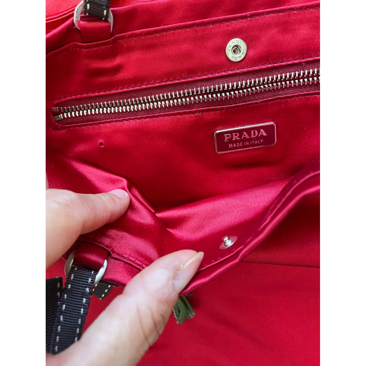 Silk handbag Prada