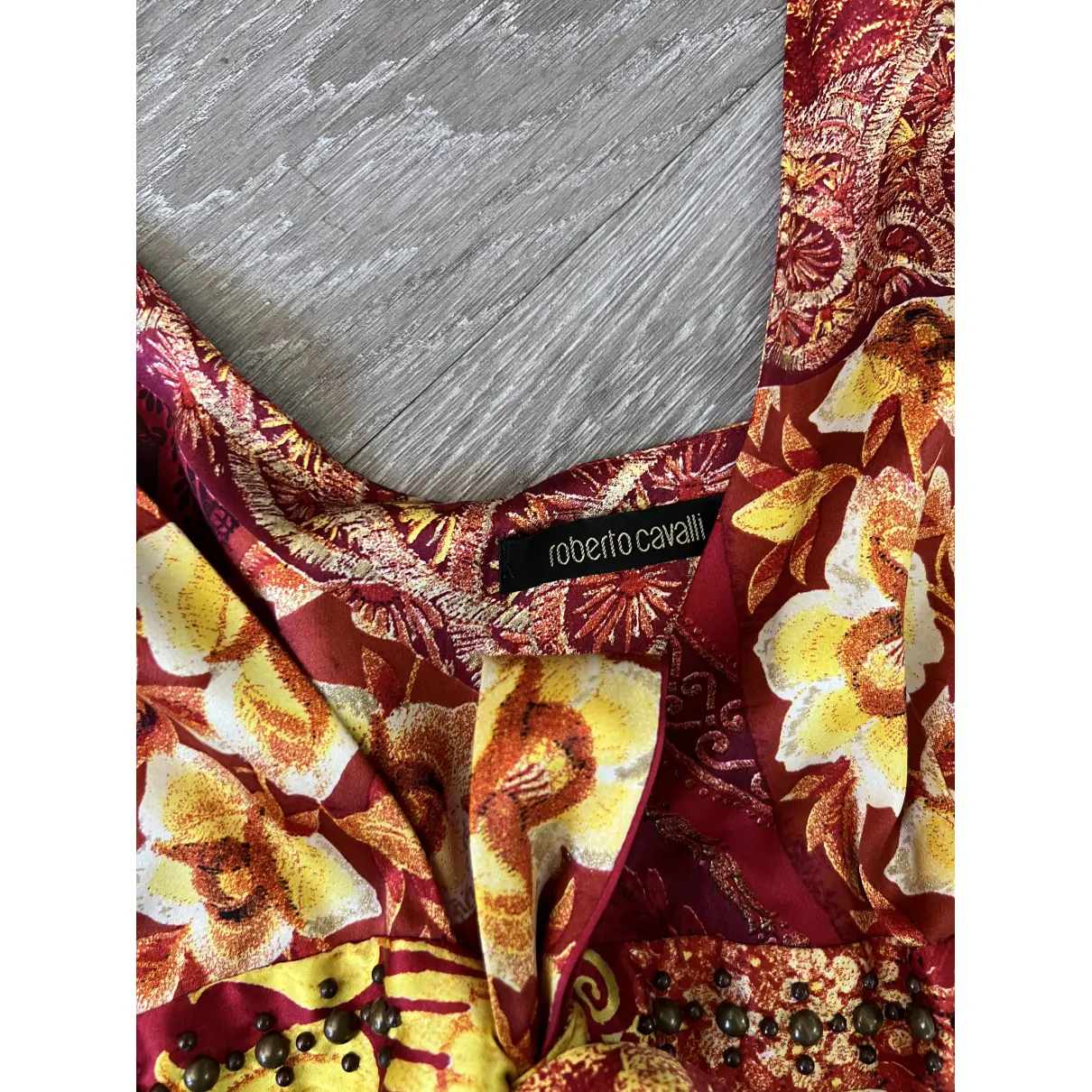 Buy Roberto Cavalli Silk blouse online - Vintage