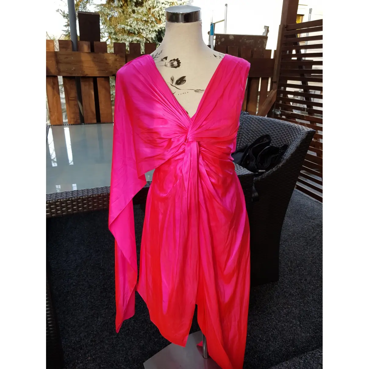 Buy Sies Marjan Silk mid-length dress online