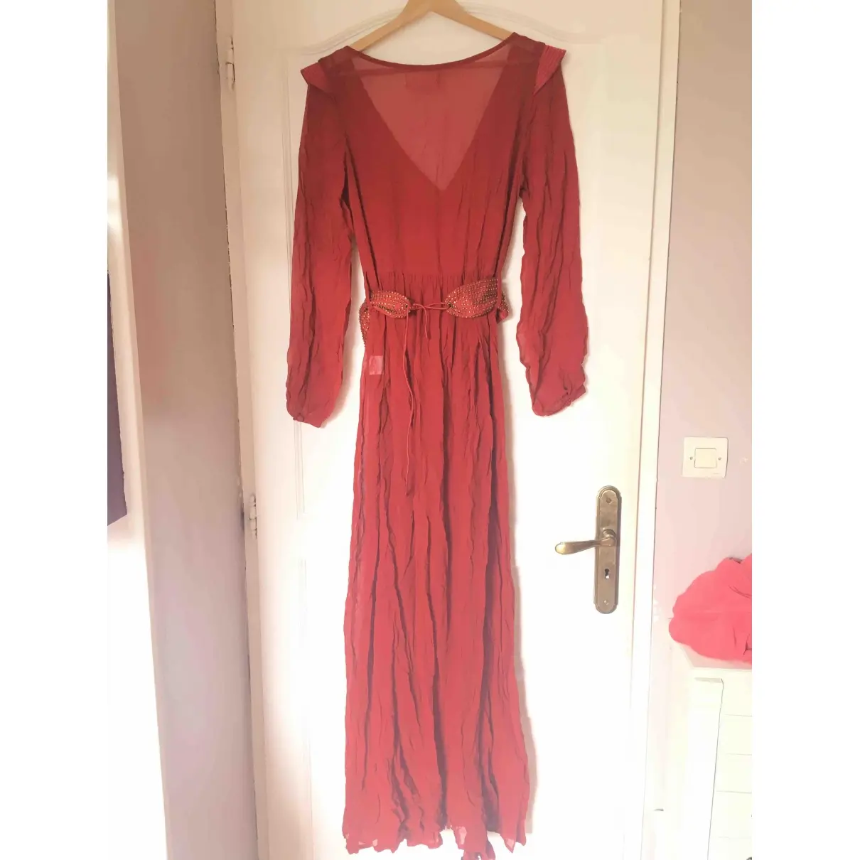Valentine Gauthier Silk maxi dress for sale
