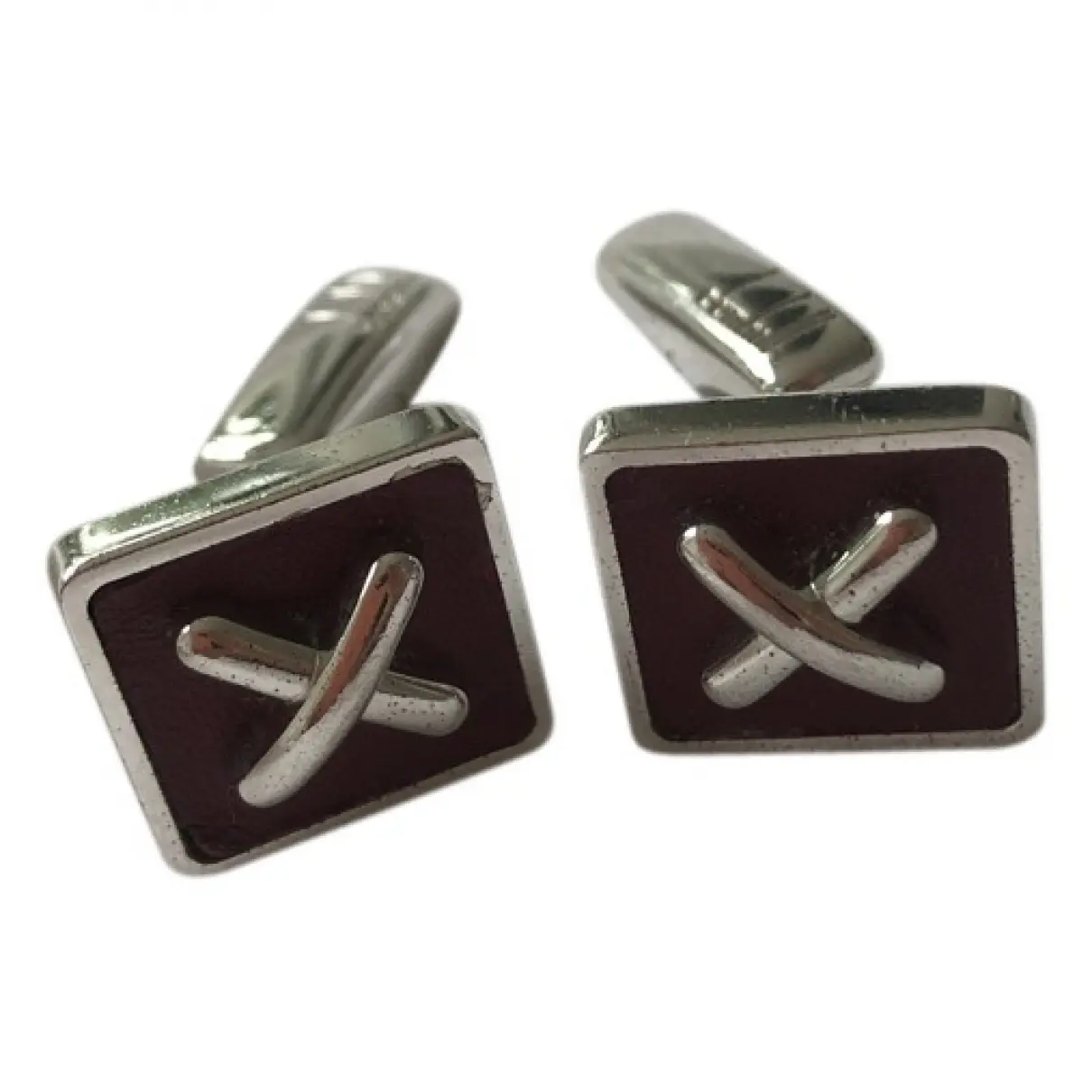 Silver cufflinks Alfred Dunhill - Vintage