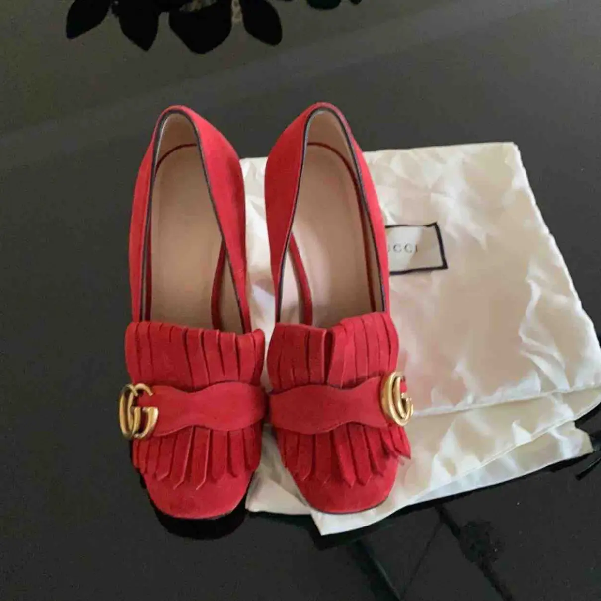 Buy Gucci Marmont heels online