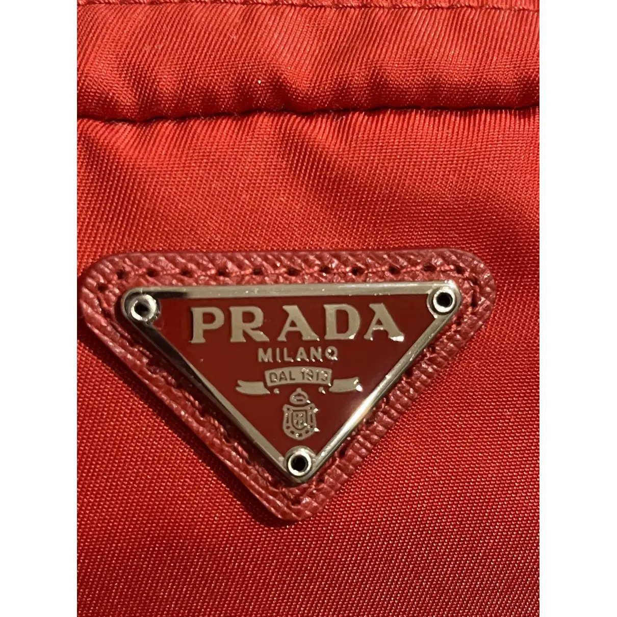 Tessuto clutch bag Prada