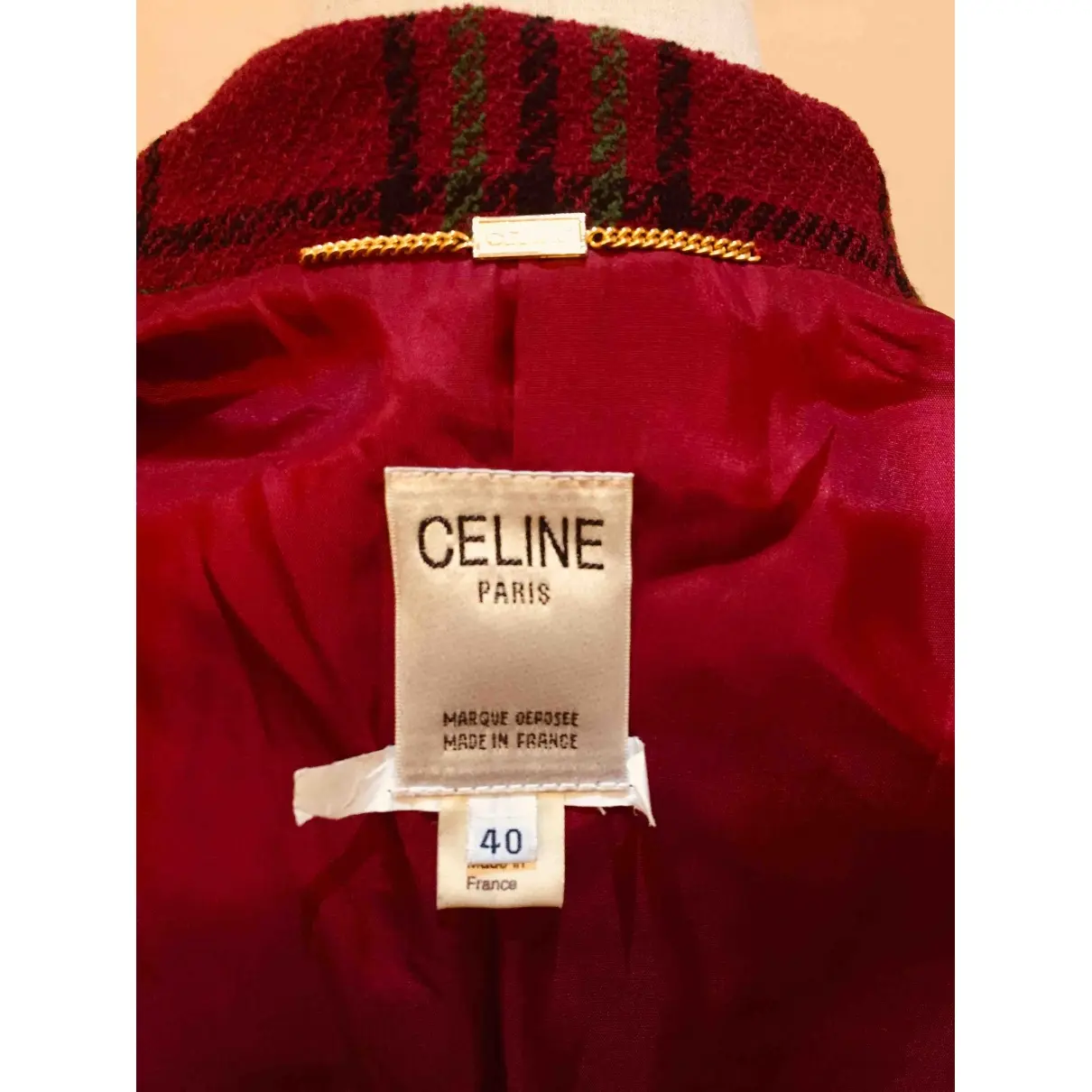 Buy Celine Tweed coat online - Vintage