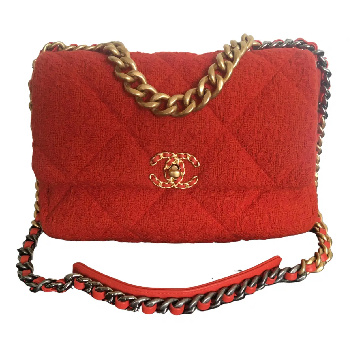 Chanel 19 tweed handbag Chanel